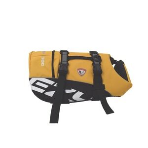 EzyDog DFD Dog Flotation Device Life Jacket Yellow Large Adjustable Safety Vest